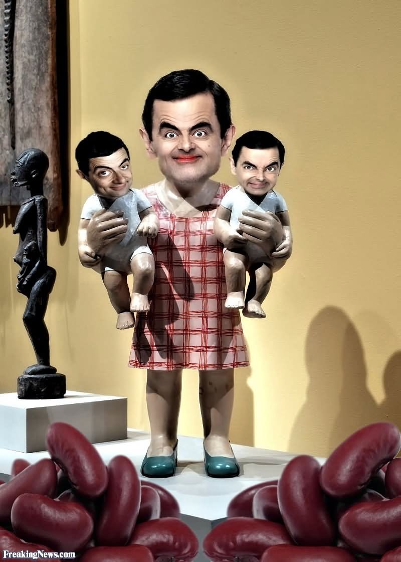 Mr-Bean-With-His-Twins-Funny-Photoshop-Image-For-Facebook