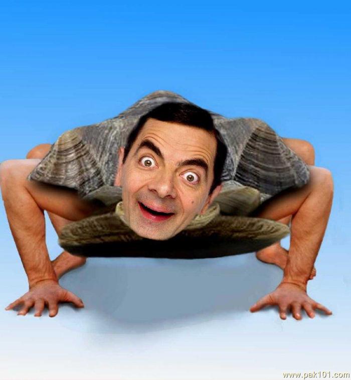 Very-Funny-Photoshop-Turtle-Mr-Bean-Picture-For-Whatsapp