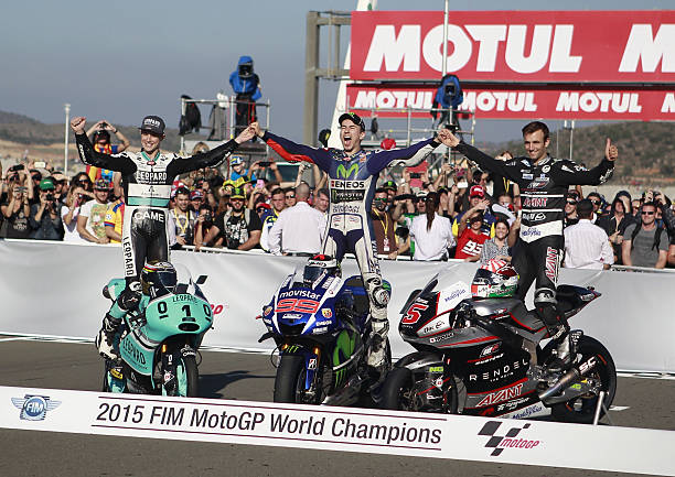new-world-champions-briton-danny-kent-moto3-spains-jorge-lorenzo-and-picture-id496275498